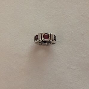 Pandora pink stone charm  925 ALE